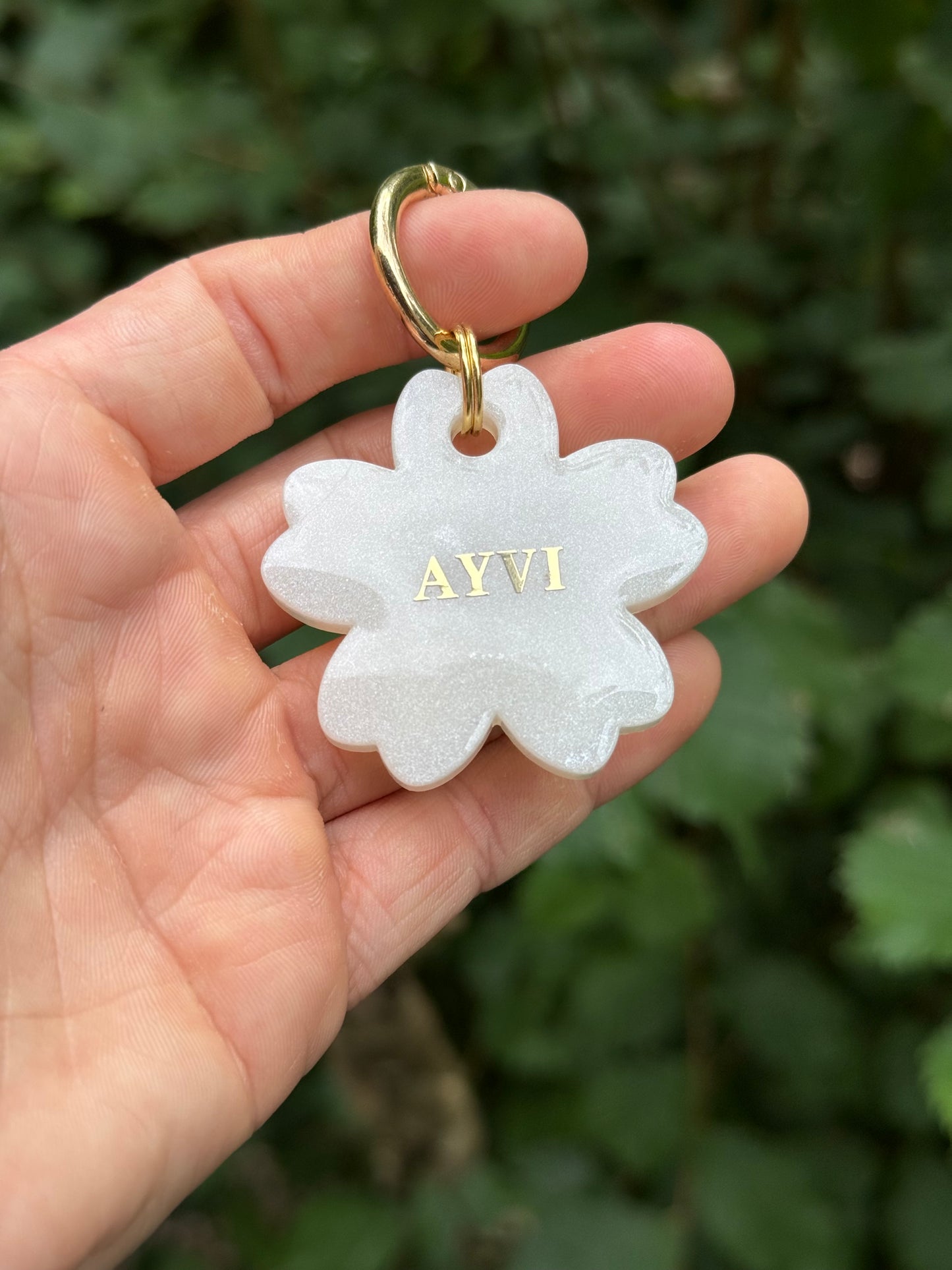 Médaille - Blanc nacré