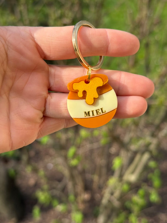 Médaille personnalisée - Pot de miel