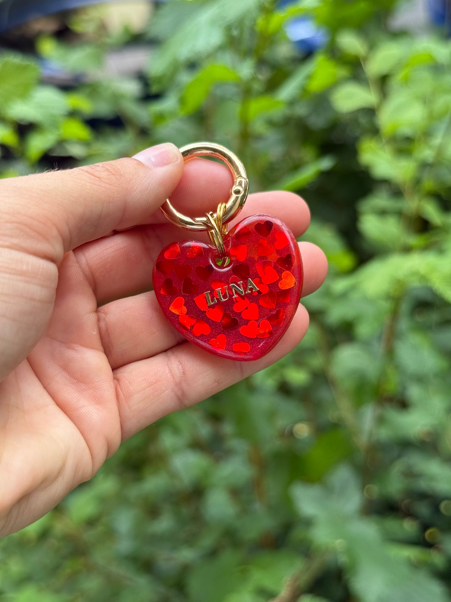 Médaille personnalisée pour chien - Amour