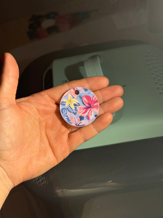 Médaille papier en résine