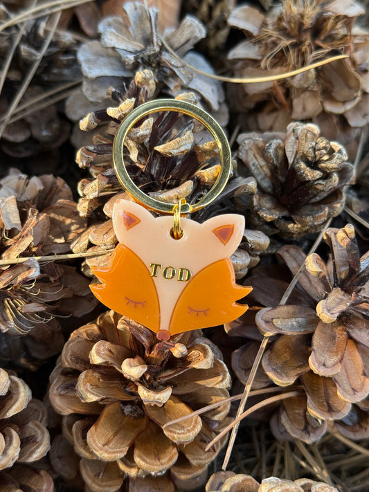 Médaille personnalisée pour chien - Renard TOD