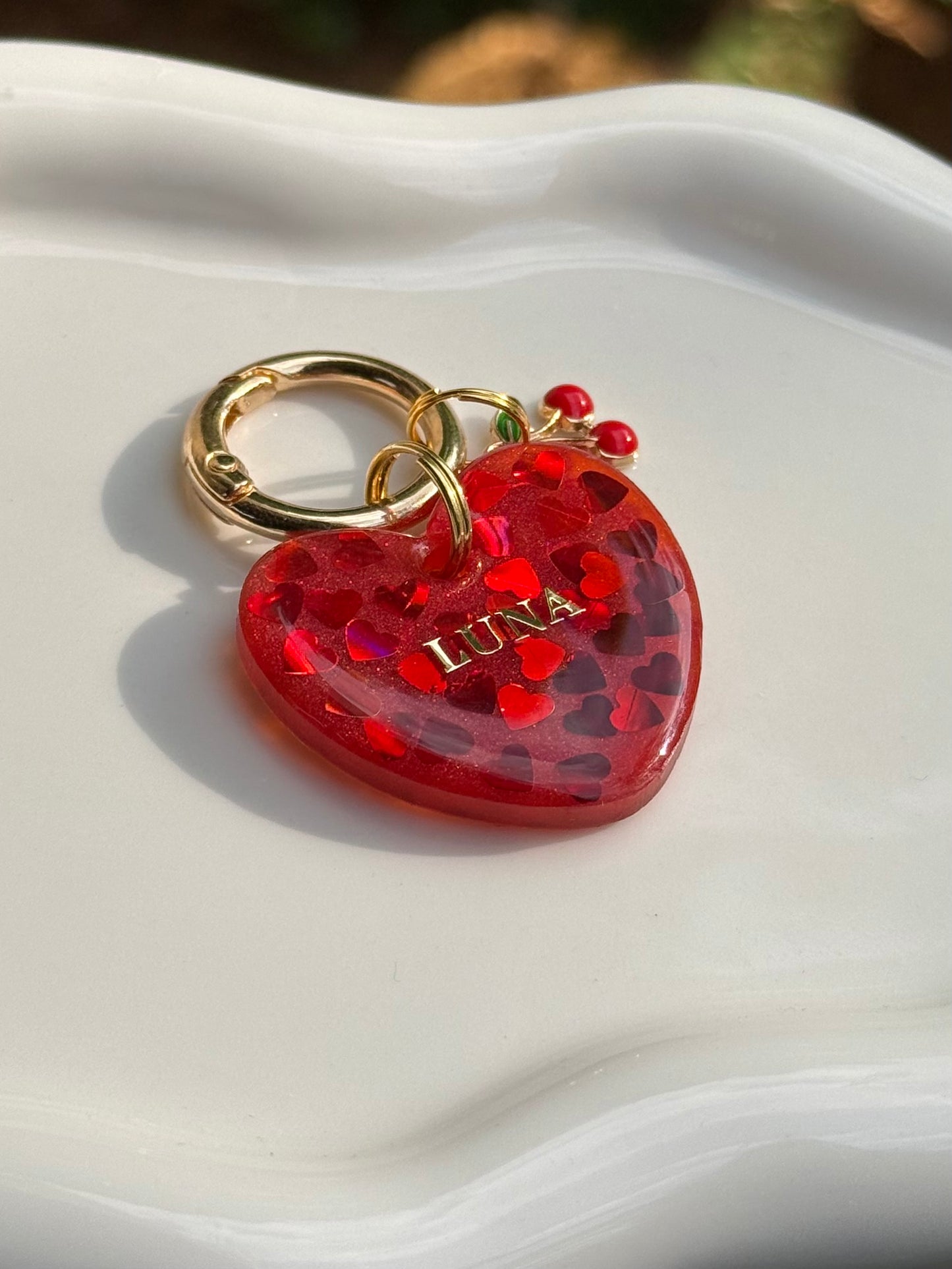 Médaille personnalisée pour chien - Amour