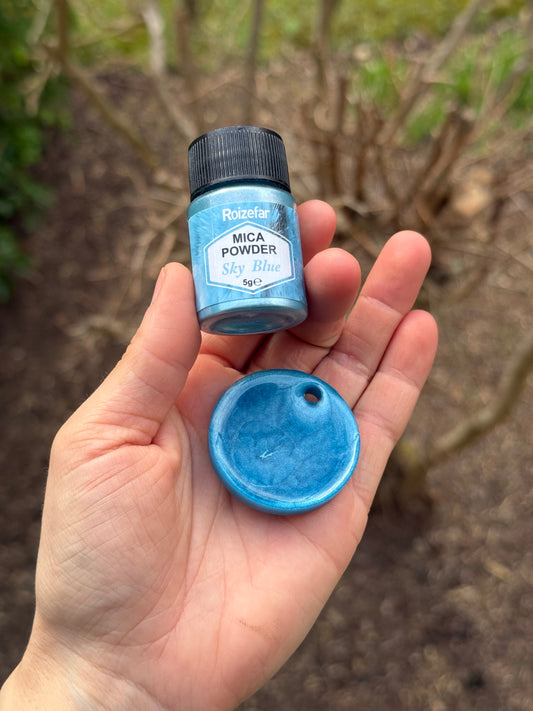 Médaille personnalisée pour chien - Sky blue