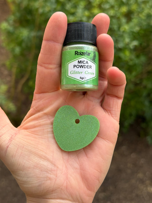 Médaille personnalisée pour chien - Vert pomme nacré