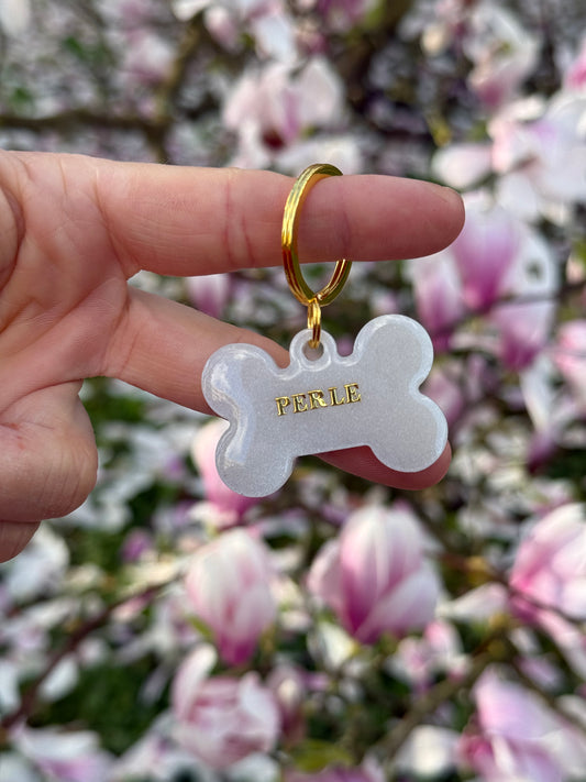 Médaille - Blanc nacré