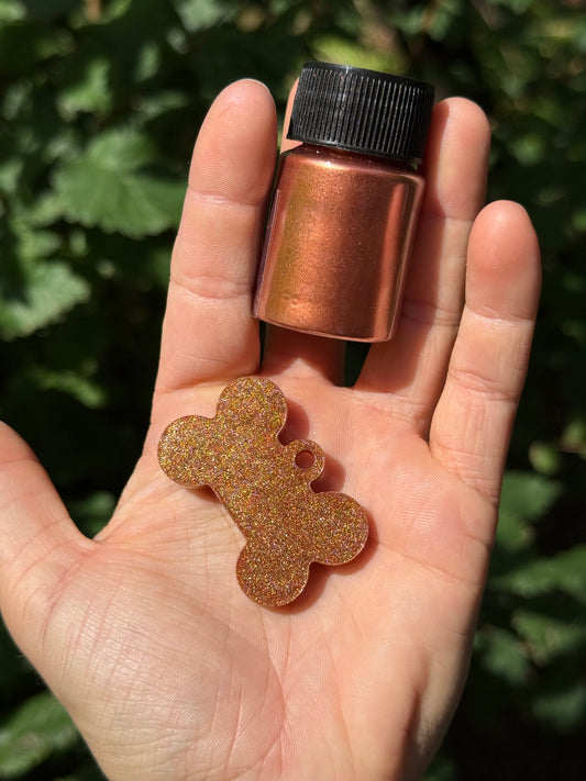 Médaille personnalisée pour animaux - Bronze nacré