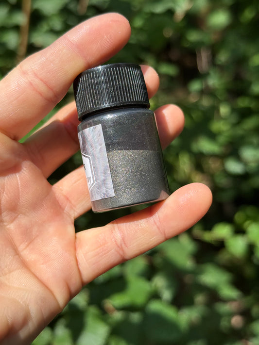 Médaille personnalisée pour chien - Silver Gray nacré