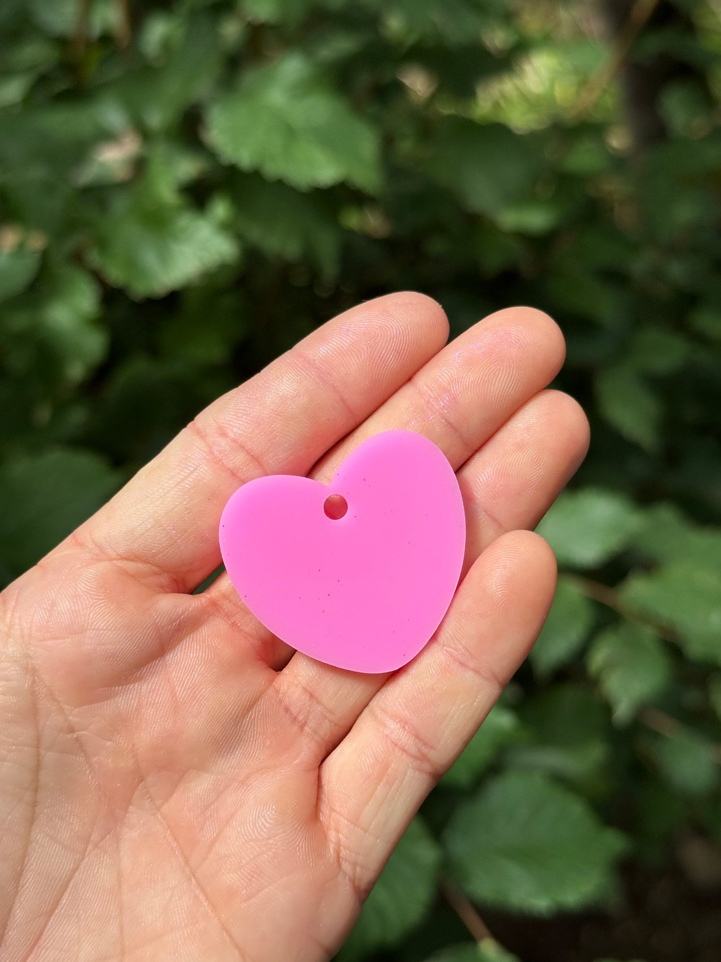 Médaille personnalisée pour animaux - Rose barbie UNI