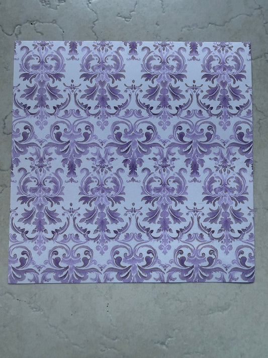 Médaille papier en résine