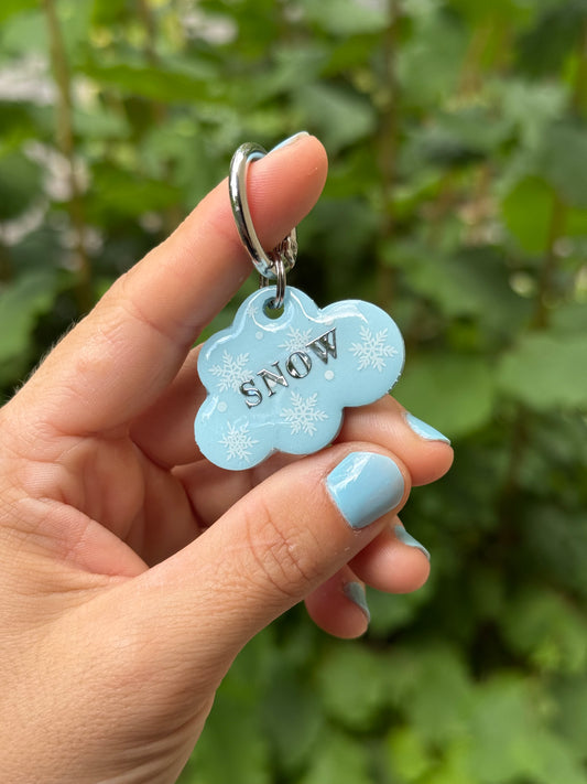 Médaille personnalisée pour chien - SNOW