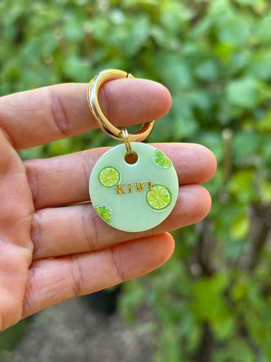 Médaille personnalisée pour chien - KIWI 🥝