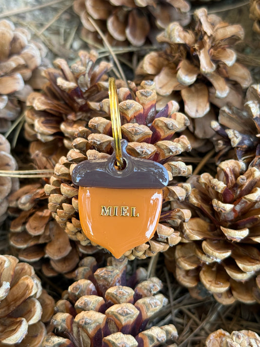 Médaille personnalisée pour chien - Gland MIEL