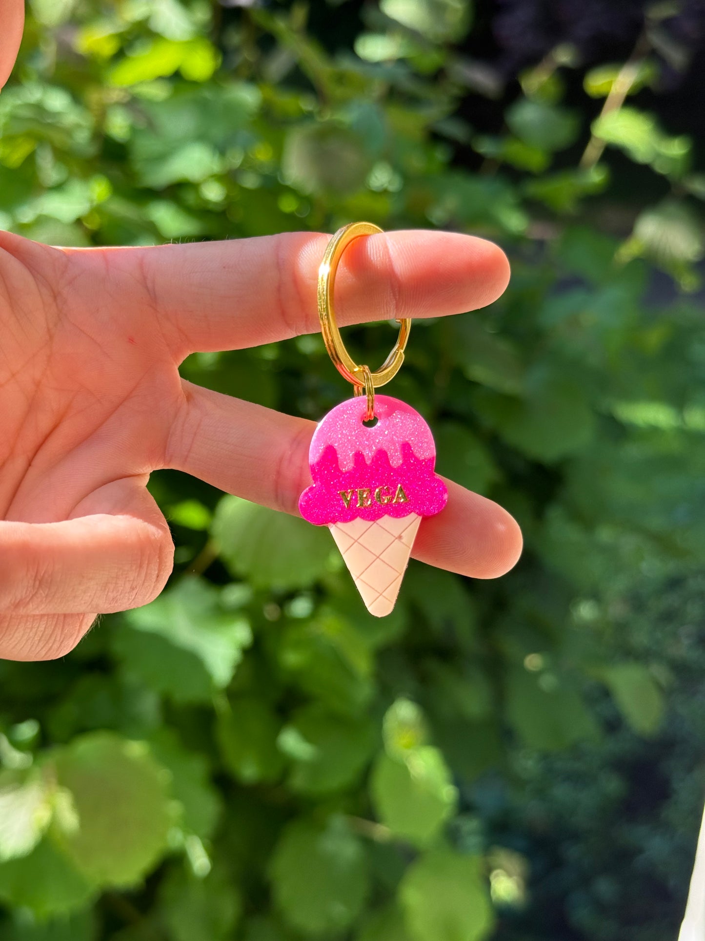 Médaille Glace à la fraise