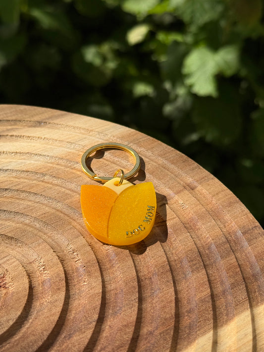 Médaille Tulipe jaune