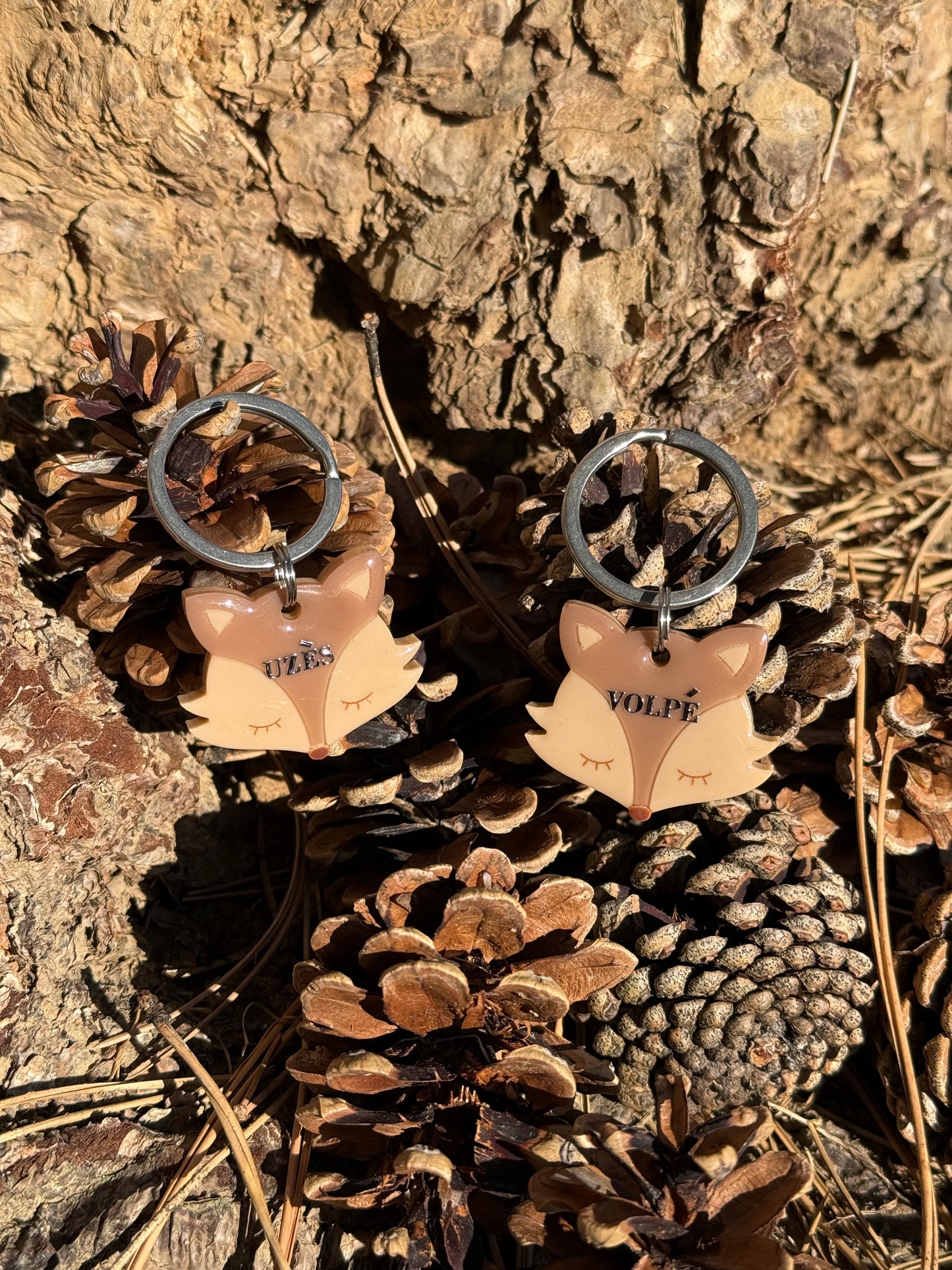 Médaille personnalisée pour chien - Renard VOLPE