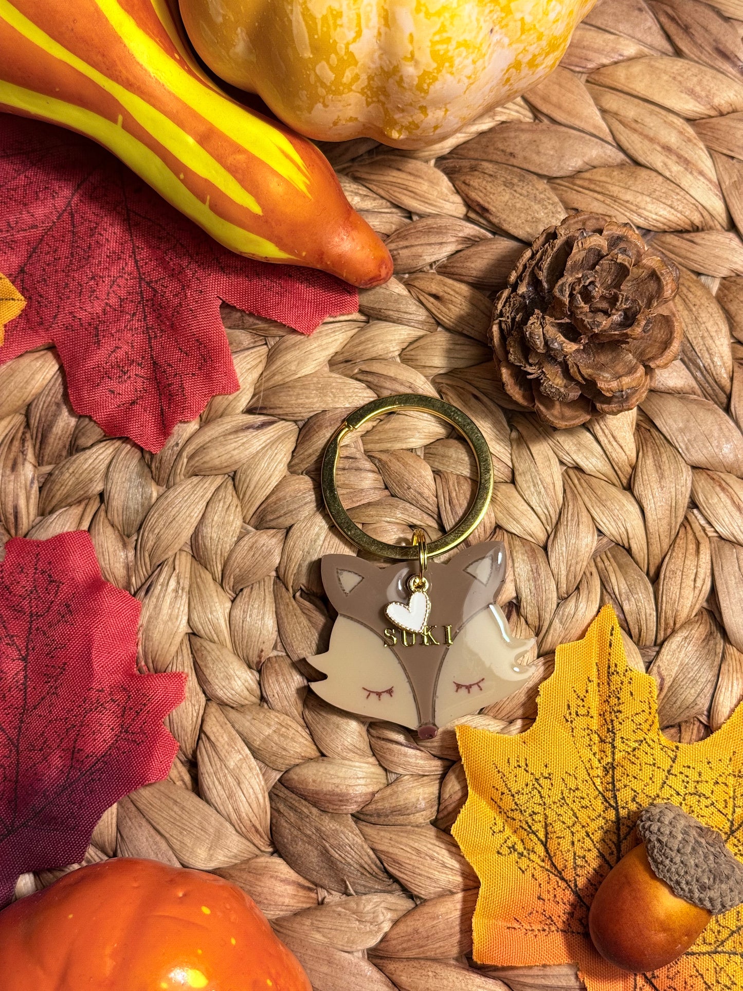 Médaille personnalisée pour chien - Renard VOLPE